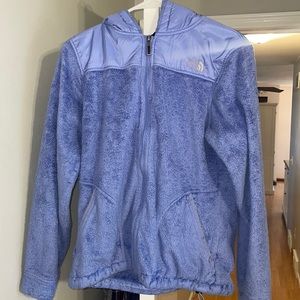 North face hooded sweatshirt